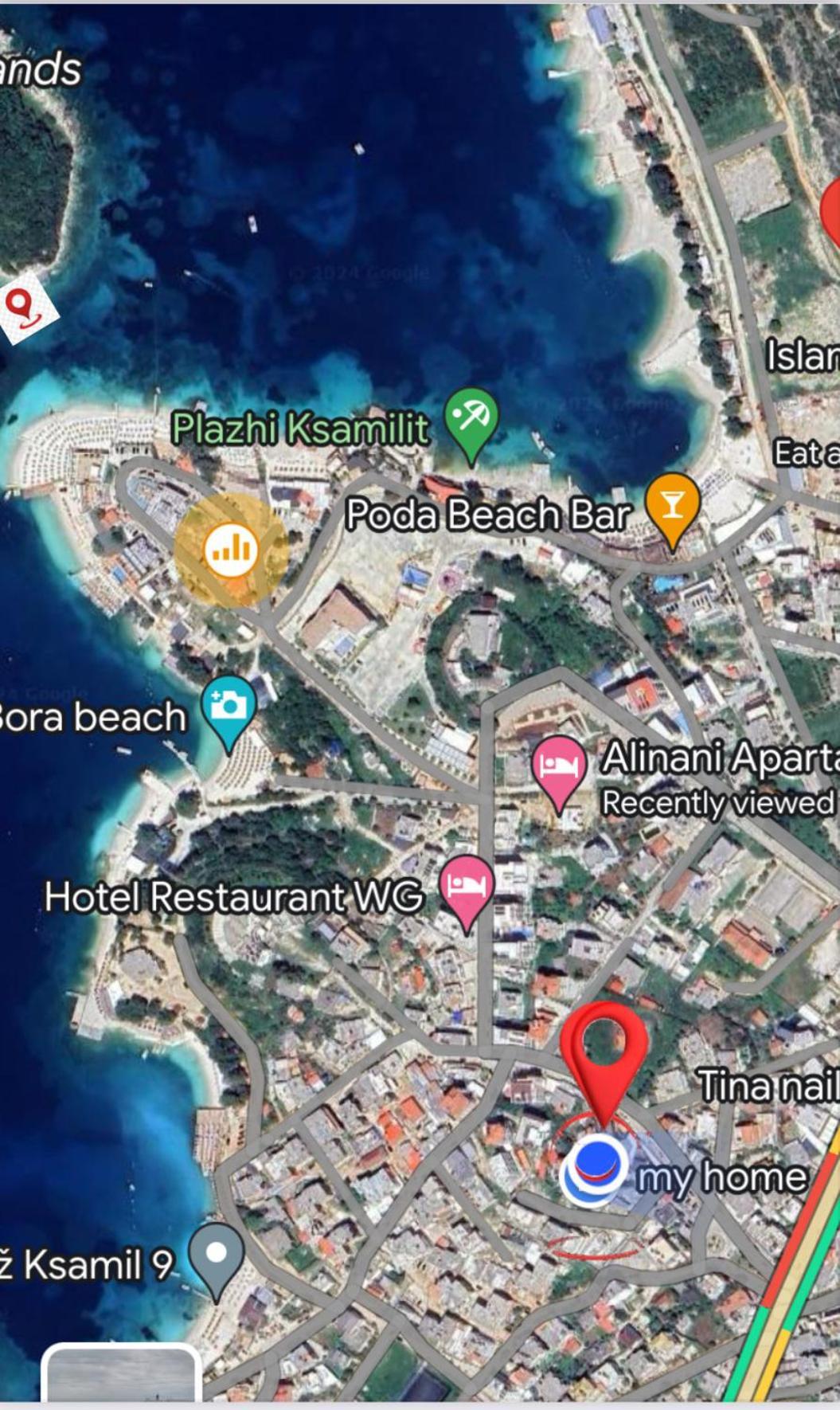 Albi'S Guesthouse Ksamil Exterior photo